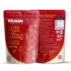Mứt gừng non mật ong dạng túi 50gr