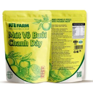 Mứt vỏ bưởi chanh dây dạng túi 25gr