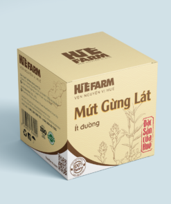 Mứt gừng lát ít đường