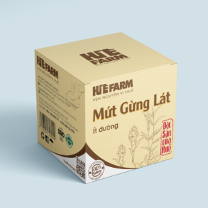 Mứt gừng lát ít đường